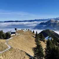 Winter Bliss: Stanserhorn's Alpine Majesty