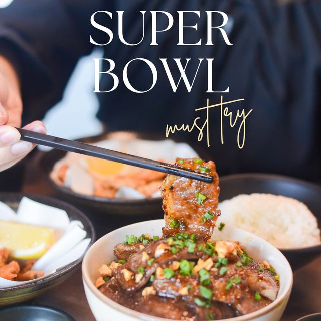 Super Bowl BKK - ข้าวด้งสไตล์ญี่ปุ่น อร่อยมาก