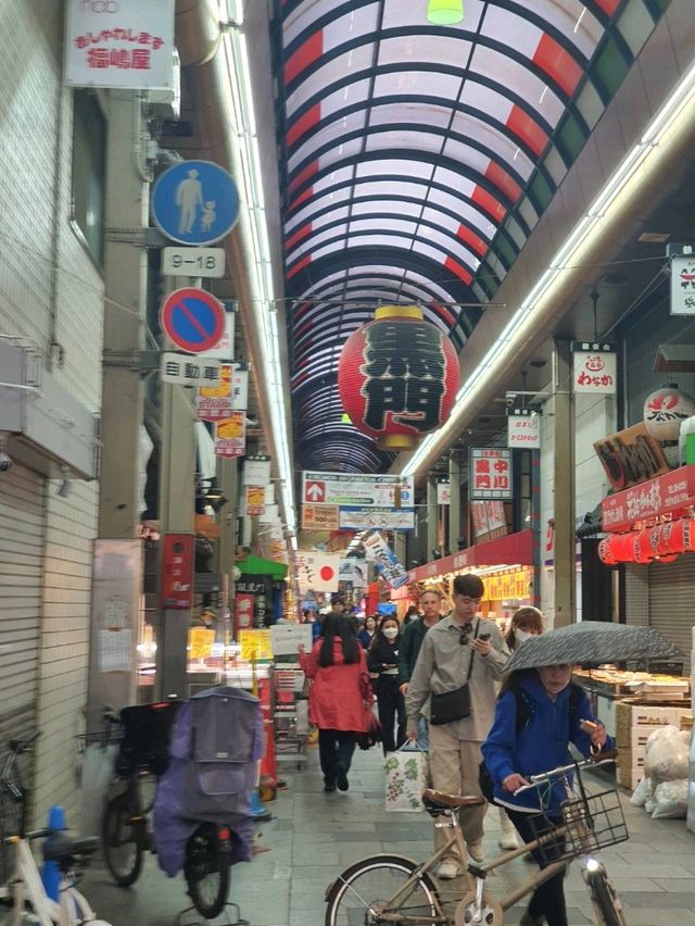 Kuromon Market Osaka Japan 🇯🇵