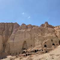 Buddhas of Bamyan in Afganistan 