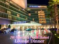 ベトナム　ベトナム観光　JW Marriott Hotel Hanoiのラウンジディナーが最高だった！