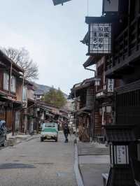 【冬なのに暖かい！！😳】妻籠宿・脇谷陣奥谷の斜光が神秘的すぎる！❄️✨