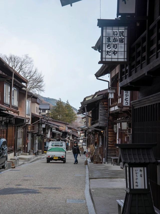 【冬なのに暖かい！！😳】妻籠宿・脇谷陣奥谷の斜光が神秘的すぎる！❄️✨