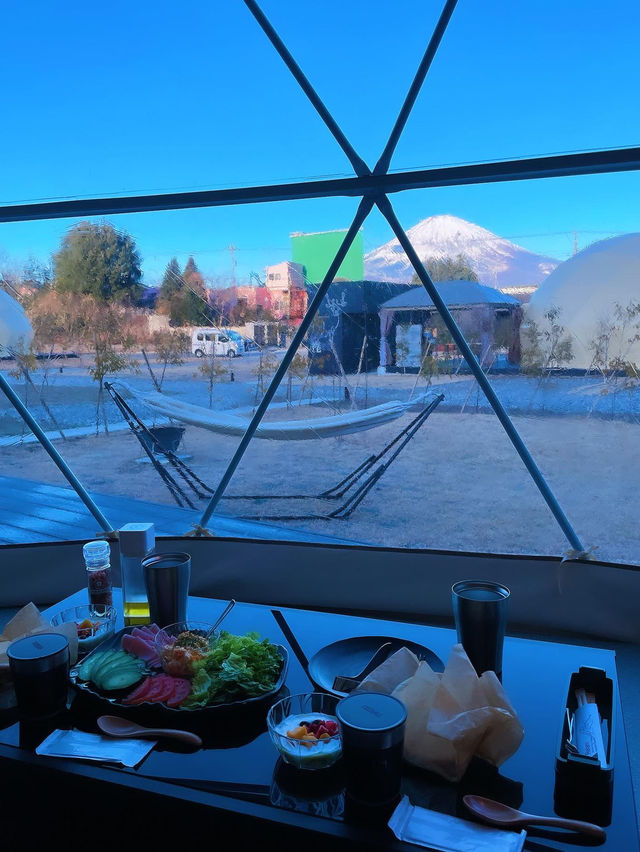 Glamping opened in Gotemba in October 2023！