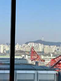 잔잔한 식사 실내데이트 💚 봄이 스멀스멀 느껴지는 여의도 콘래드 서울 💛