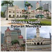 吉隆坡景點：Dataran Merdeka，享受輕鬆愉悅的步行、坐在廣場上放鬆身心。