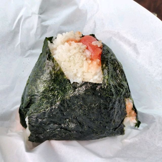 春の滋賀県旅🌸美味しい明太子のおにぎりを食べよう