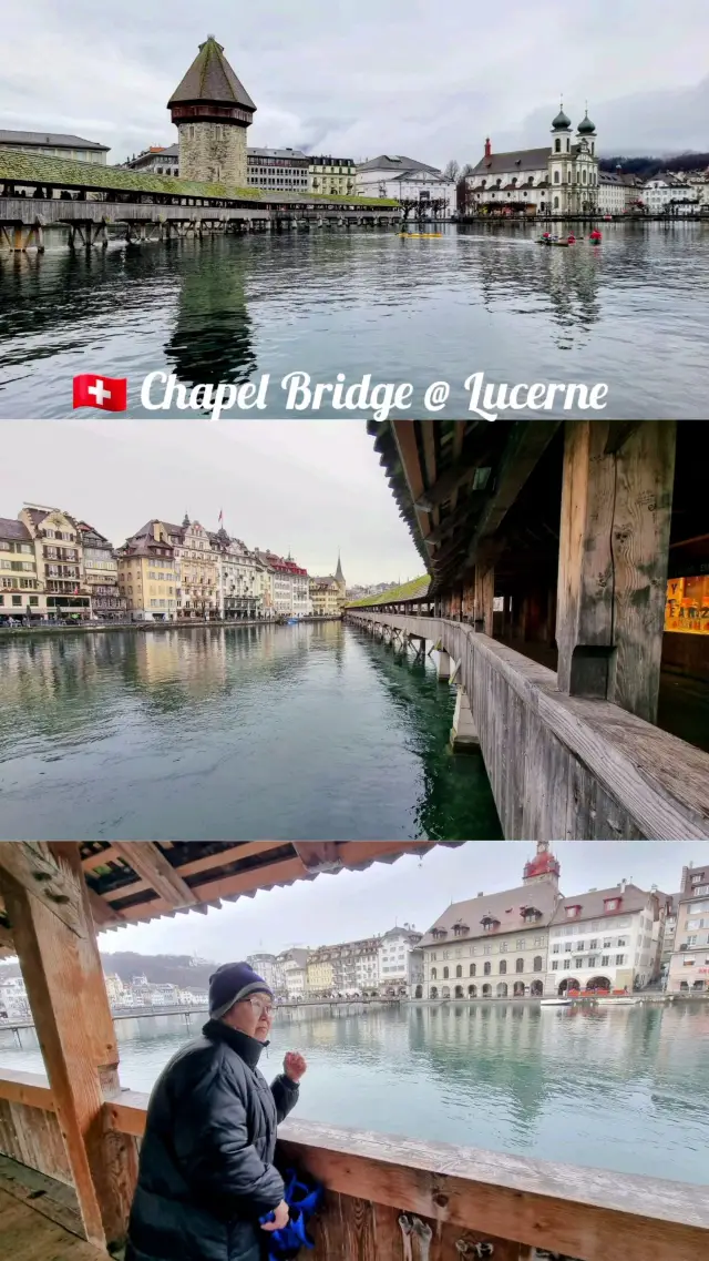 🇨🇭 Chapel Bridge @ Lucerne