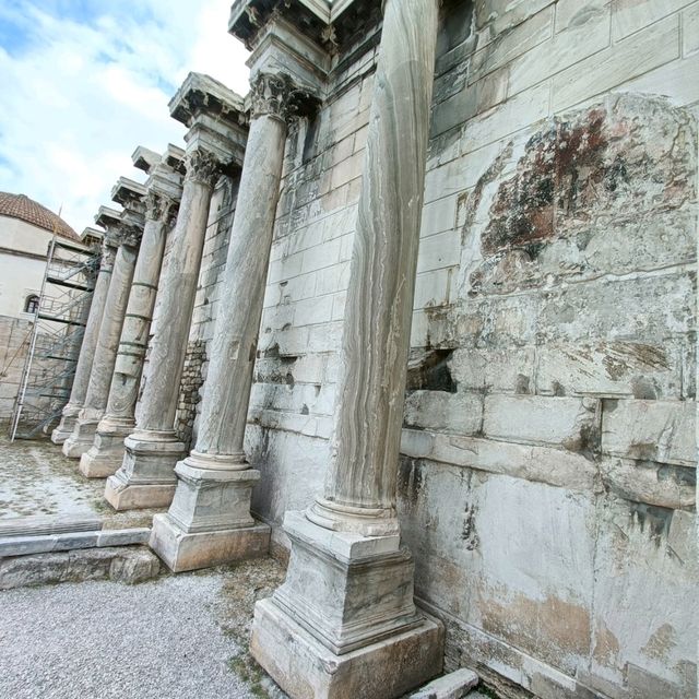 Athens Archaeological site: Hadrian's Library 