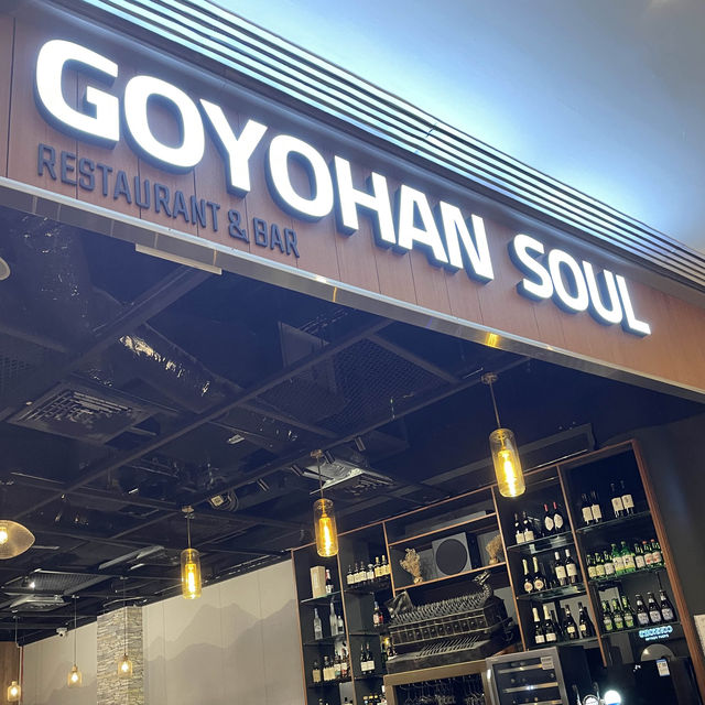 Family dinner at goyohan Soul