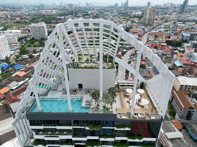 ที่พักใจกลางพัทยา วิวสวย rooftopสุดปัง