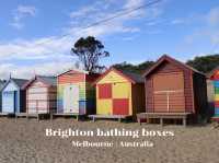 Brighton bathing boxes ห้องอาบน้ำที่เมลเบิร์น