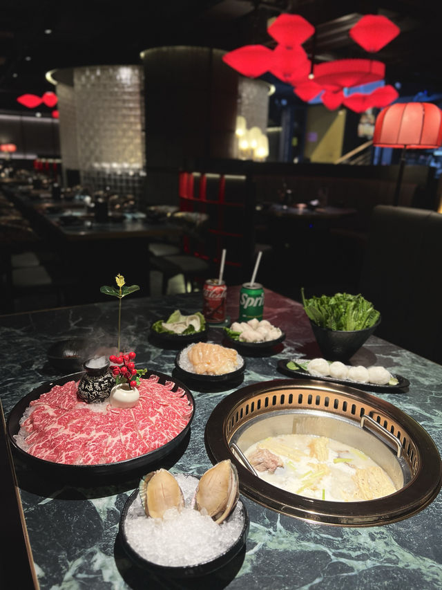  坐得舒服、食物高質火鍋🍲🥢