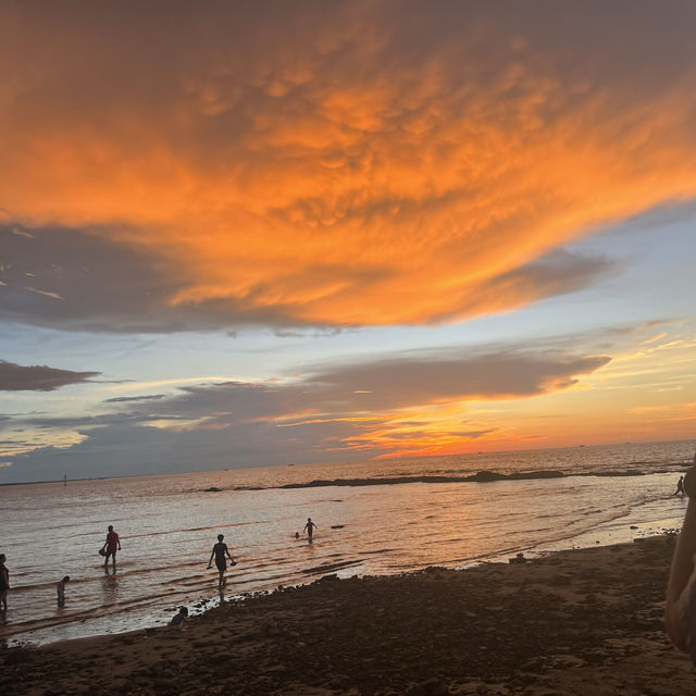 My sunset dump at Bintulu