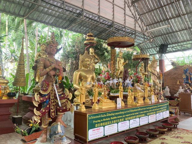วัดศรีดอนมูล สถานที่เที่ยววัดสวยเชียงใหม่ 
