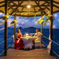 Romantic Private dining at Batam villa 🇮🇩