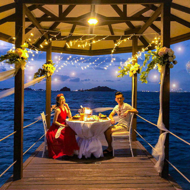 Romantic Private dining at Batam villa 🇮🇩