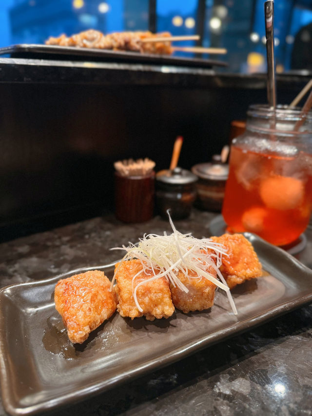 尖沙咀高樓裡的日式燒鳥店