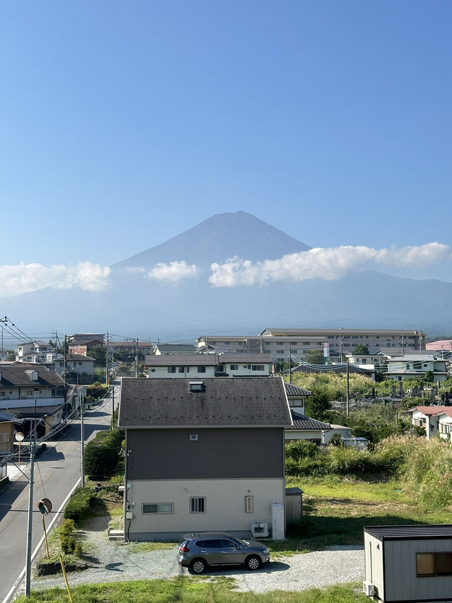 【東京富士山好住宿酒店，性價比高，房間和天台可以看富士山全景！】