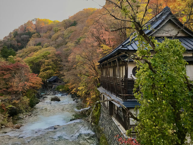ธรรมชาติที่มหัศจรรย์สร้าง🍁”Takaragawa Onsen“