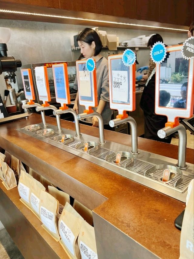 coffee on tap