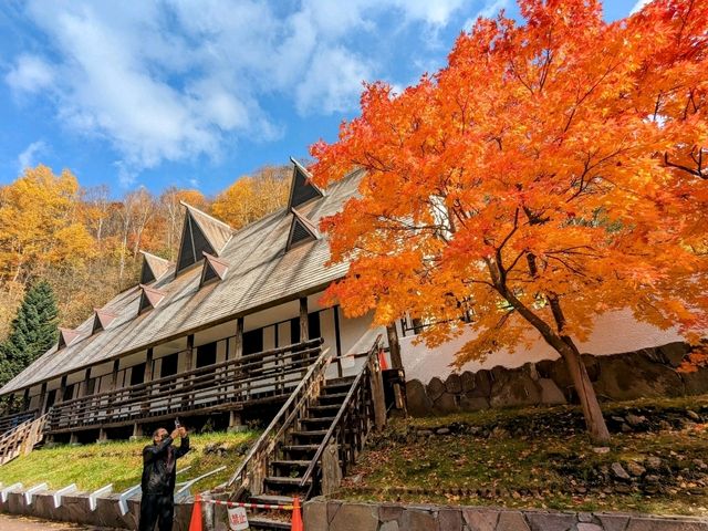 北海道賞楓-壯闊遼麗的定山溪豐平峽水壩