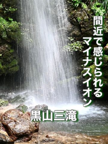 [Saitama Prefecture] Negative ions that can be felt up close