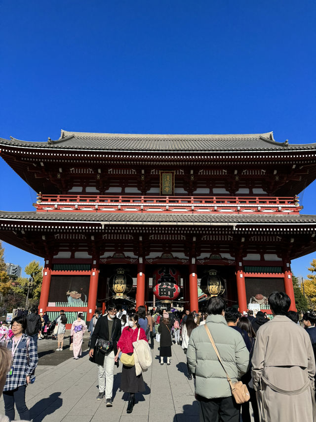 ไหว้พระที่ Sensoji Temple 🙏🏻