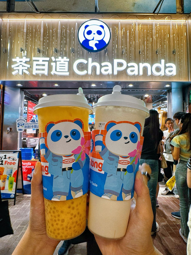 {茶百道🐼終於開到來香港🇭🇰喇！｝