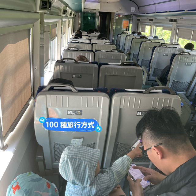 釜山搭乘火車 龜浦-釜山