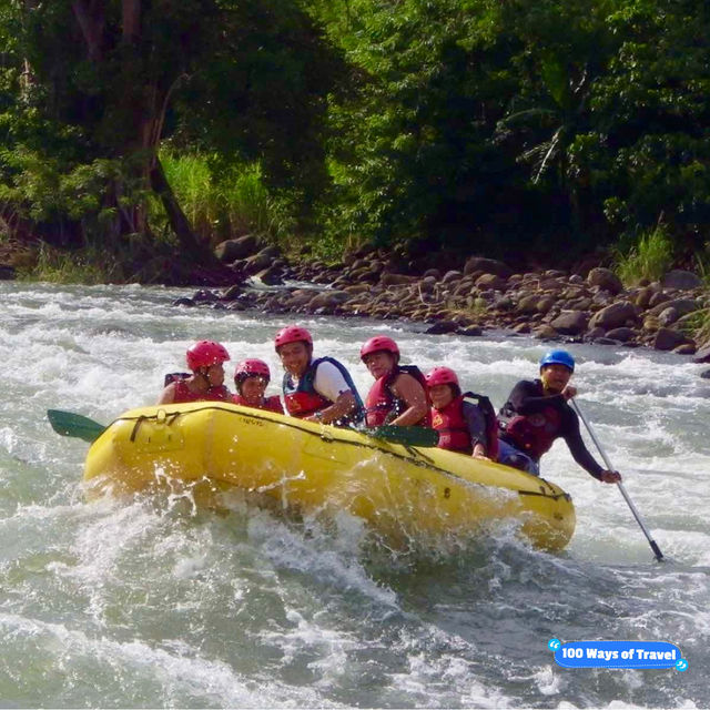 Nature roller coaster at Kagay water rafting 