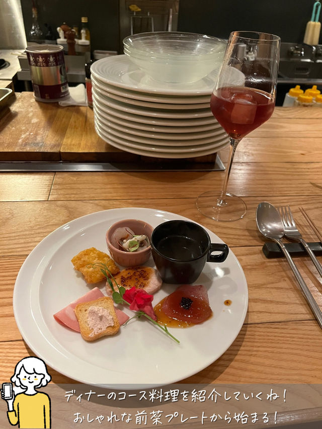 【芸術作品！】最高のコースディナー！鉄板焼き