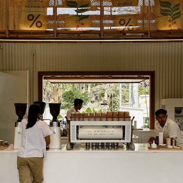 A Coffee Lover’s Paradise: % Arabica Uluwatu