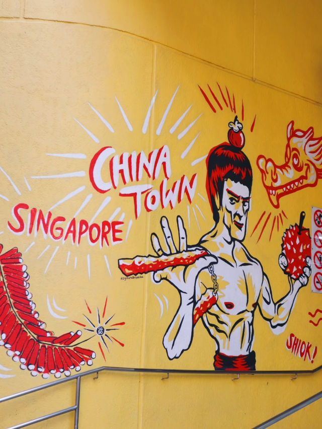 Awesome visit to chinatown Singapore 🇸🇬 