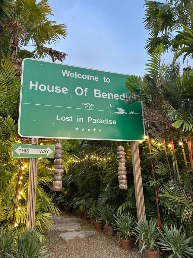 House of benedict คาเฟ่พัทยา เปิดใหม่