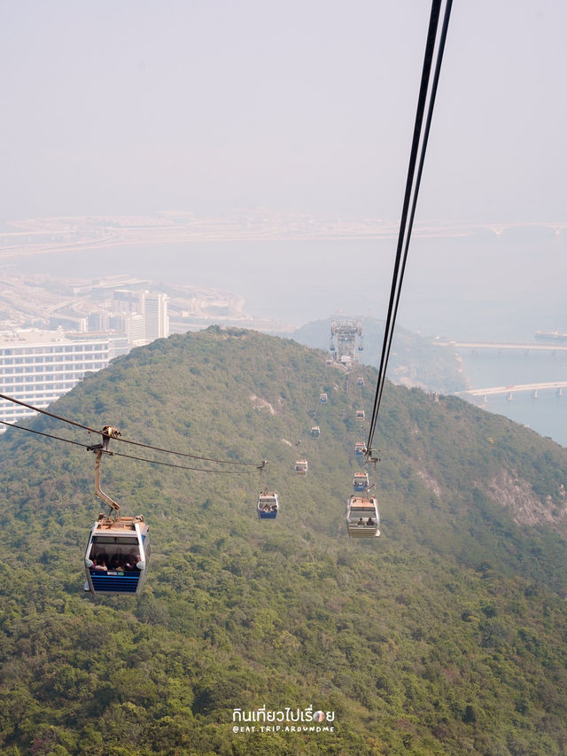 🚡 ดูวิวเกาะฮ่องกงบนกระเช้านองปิง