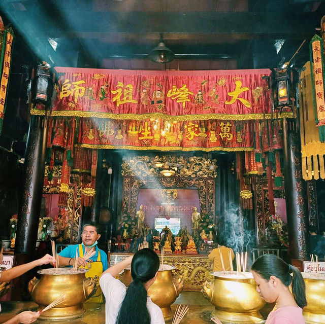 泰國合艾著名華人文化寺廟景點:合艾同聲善堂，適合祈福拍照📸打卡