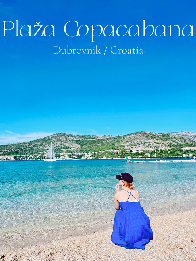 【ドゥブロヴニク🇭🇷】アドリア海の絶景ビーチ🏖