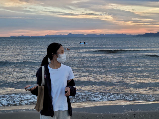 부산 노을 명소 다대포 해수욕장🌇🌊