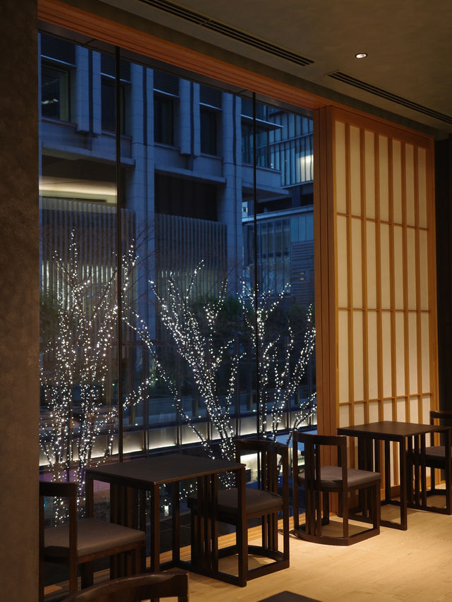 📍星のや東京　SAKEラウンジ/東京