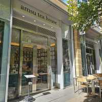 [大崎]紅茶専門店のスコーンセット[amsu tea house TOKYO]