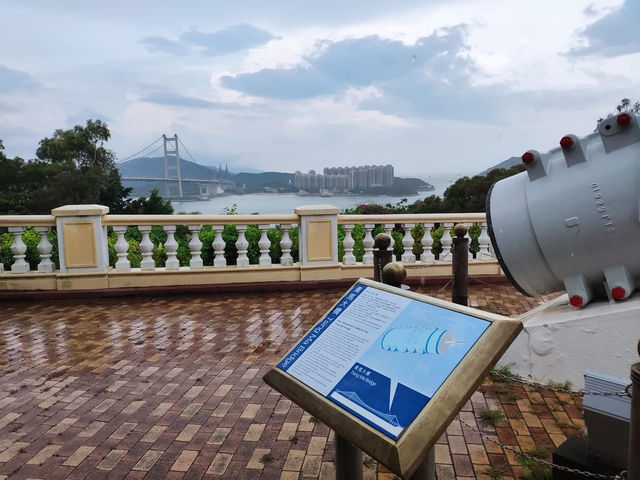青馬大橋觀景台：情人節的壯麗浪漫