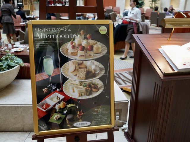 Elegant Afternoon Tea at Urayasu Brighton Hotel Tokyo Bay