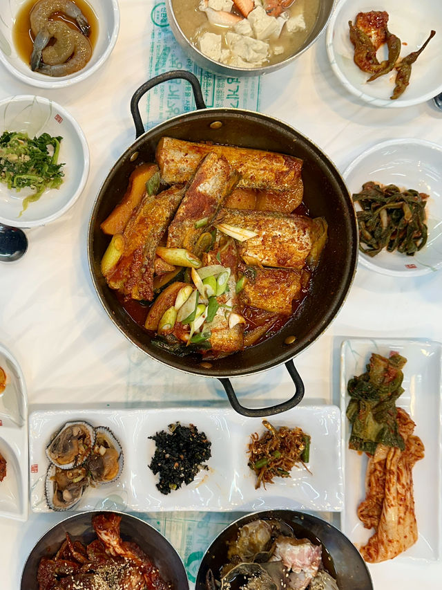여수식 한식 한상차림의 🐟 갈치조림이 맛있는 여수 맛집탐방 추천💙