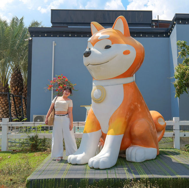ที่เช็คอินเมืองกาญฯ 🐶 Aura Cafe and The Gang 
