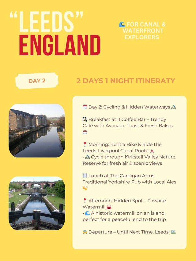 Leeds 2 days itinerary 