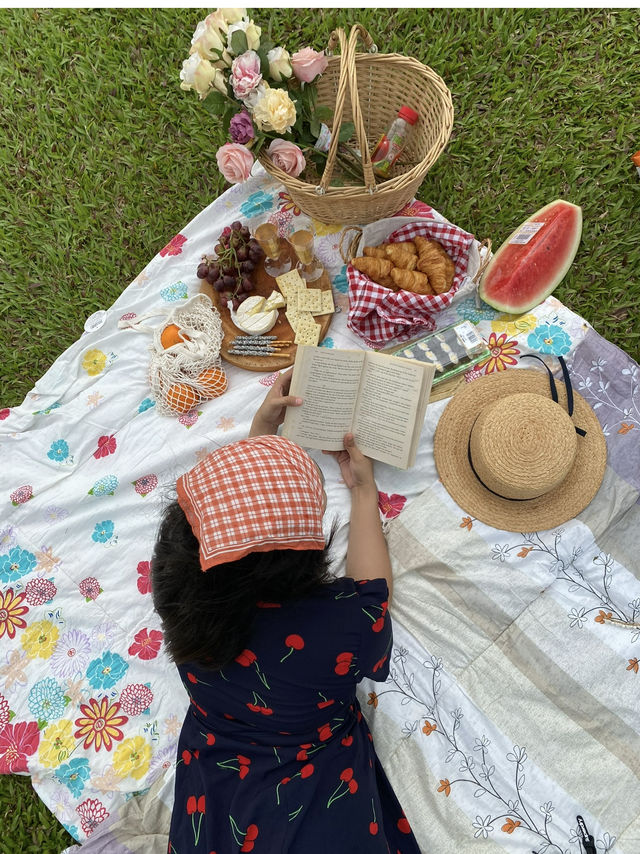 DREAMY PICNIC VIEW IN SINGAPORE 🇸🇬