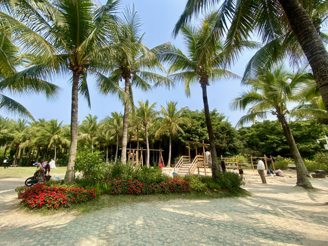 🧎沉浸在綠意與海濱風光中🌟深圳灣公園🌳