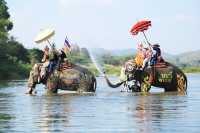 แห่ช้างบวชนาคไทยพวนบ้านหาดเสี้ยว