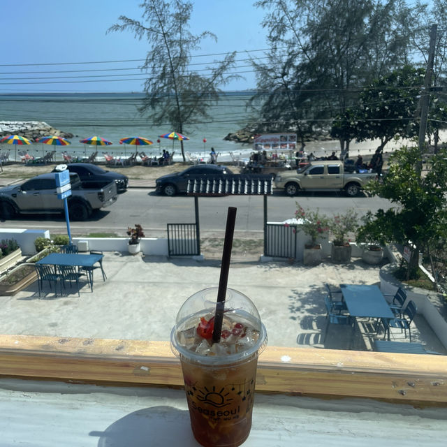 คาเฟ่ sunseouls คาเฟ่สไตล์เกาหลีริมหาดแสงจันทร์